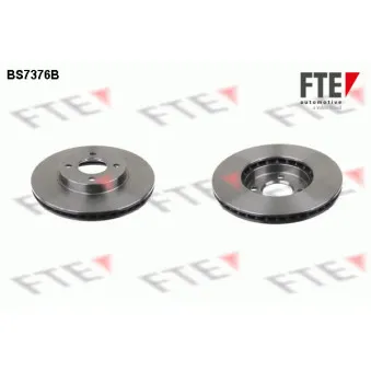 Jeu de 2 disques de frein avant FTE BS7376B