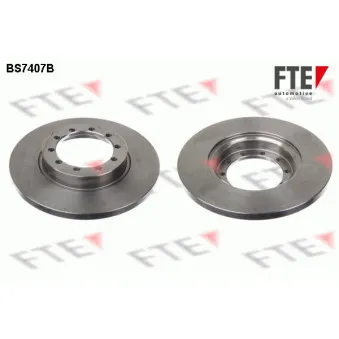 Jeu de 2 disques de frein avant FTE BS7407B