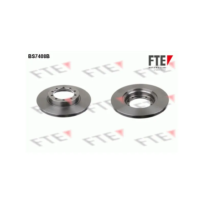 Jeu de 2 disques de frein arrière FTE BS7408B