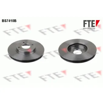 Jeu de 2 disques de frein avant FTE BS7410B