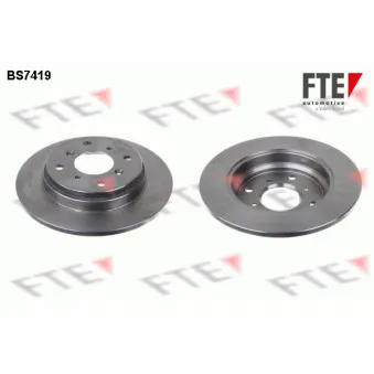 Jeu de 2 disques de frein arrière FTE BS7419