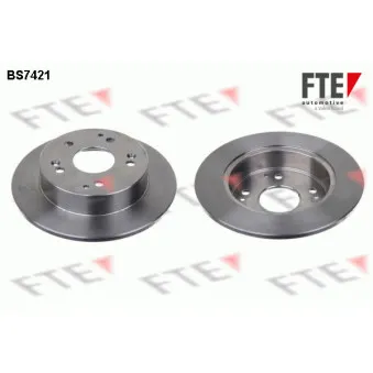 Jeu de 2 disques de frein arrière FTE BS7421
