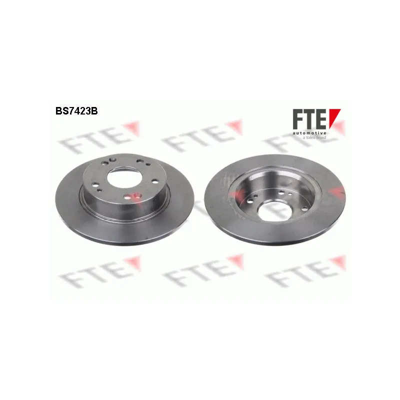 Jeu de 2 disques de frein arrière FTE BS7423B