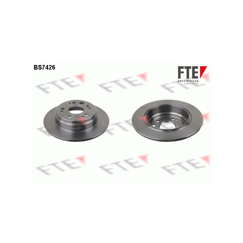 Jeu de 2 disques de frein arrière FTE BS7426