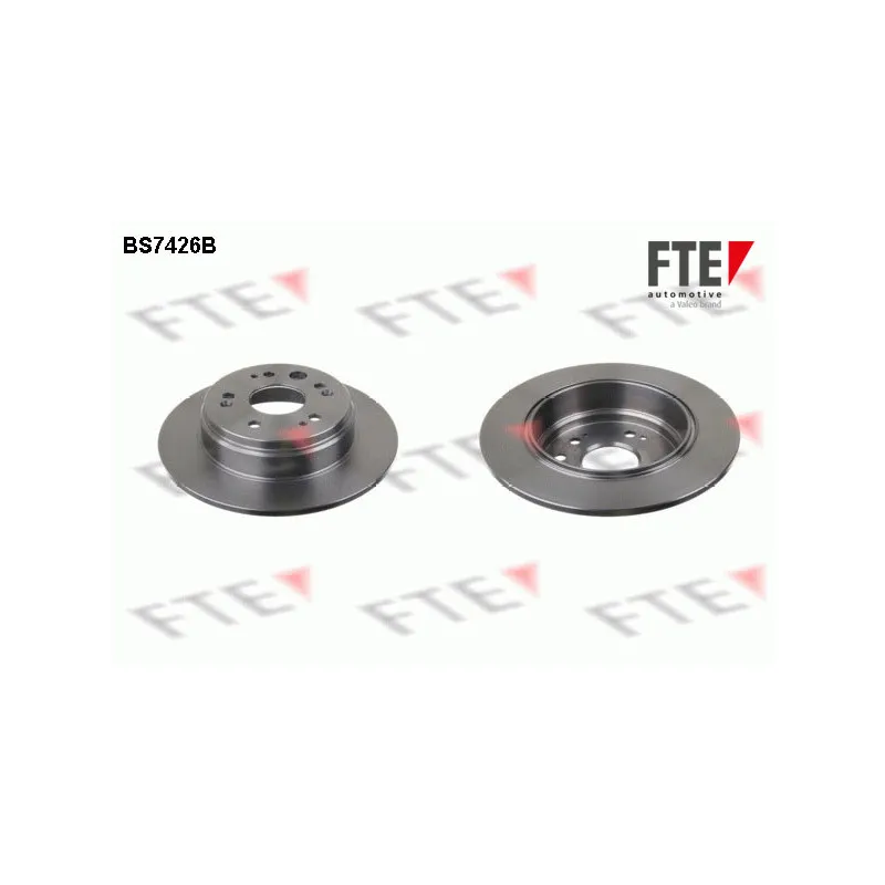 Jeu de 2 disques de frein arrière FTE BS7426B