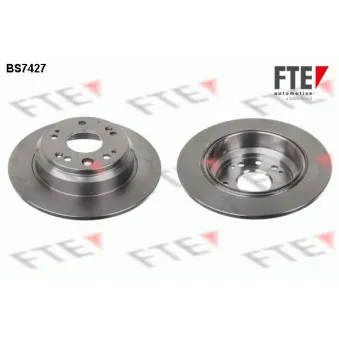 Jeu de 2 disques de frein arrière FTE BS7427