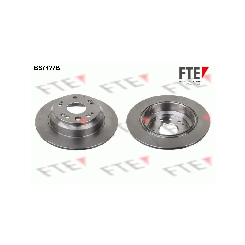 Jeu de 2 disques de frein arrière FTE BS7427B