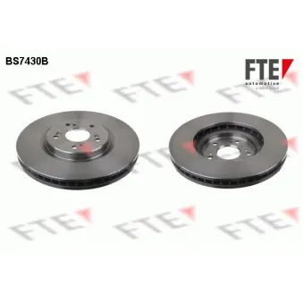 Jeu de 2 disques de frein avant FTE BS7430B