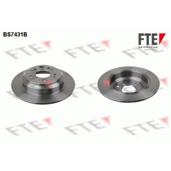 Jeu de 2 disques de frein arrière FTE BS7431B