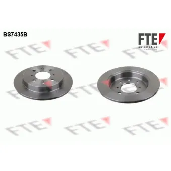 Jeu de 2 disques de frein arrière FTE BS7435B