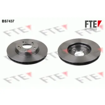 Jeu de 2 disques de frein avant FTE BS7437