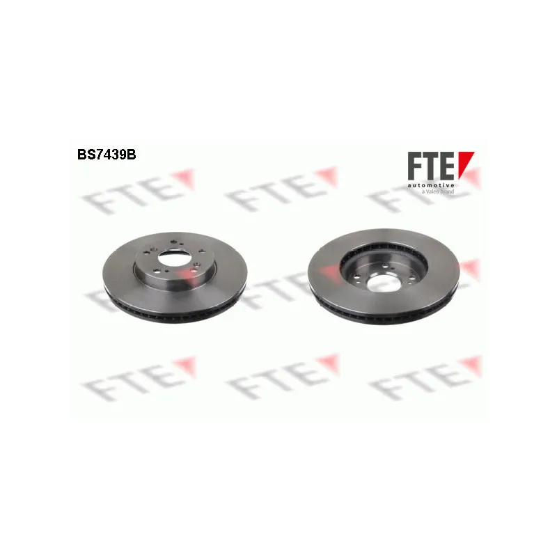 Jeu de 2 disques de frein avant FTE BS7439B