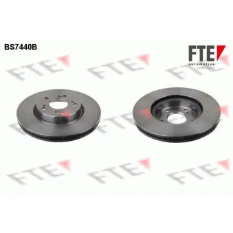 Jeu de 2 disques de frein avant FTE BS7440B
