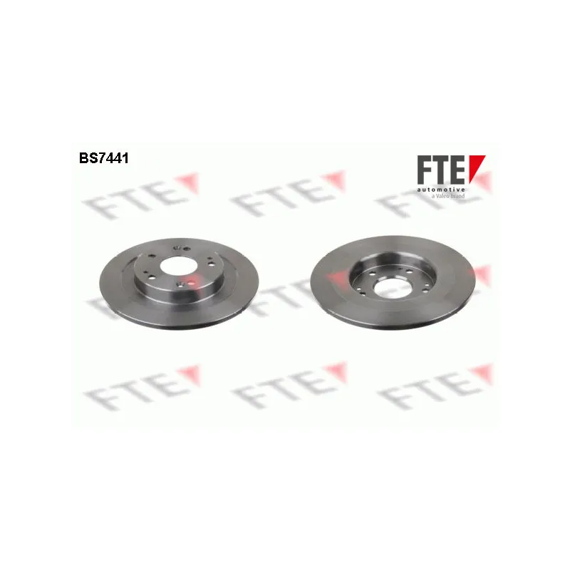 Jeu de 2 disques de frein arrière FTE BS7441