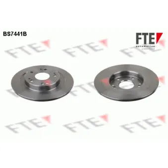 Jeu de 2 disques de frein arrière FTE BS7441B
