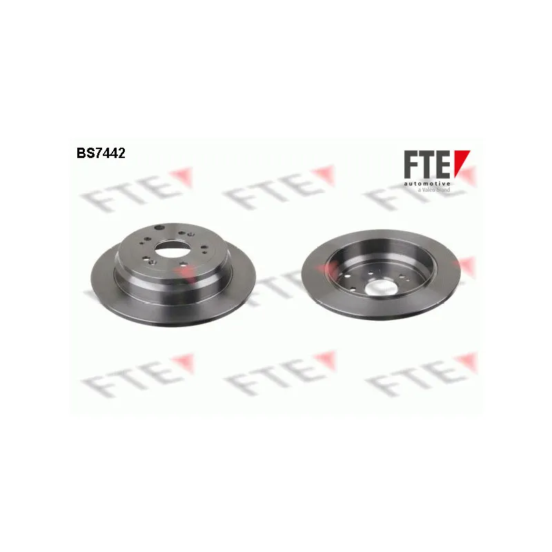 Jeu de 2 disques de frein arrière FTE BS7442