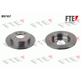 Jeu de 2 disques de frein avant FTE BS7457