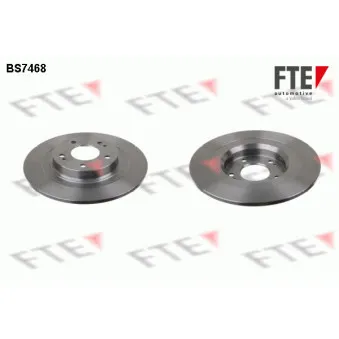 Jeu de 2 disques de frein arrière FTE BS7468
