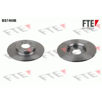 Jeu de 2 disques de frein arrière FTE BS7468B