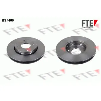 Jeu de 2 disques de frein avant FTE BS7469