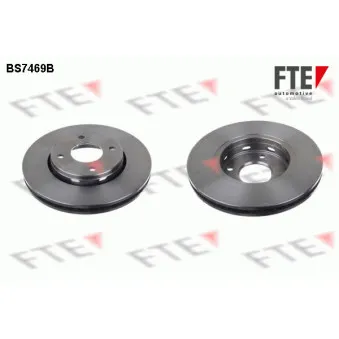 Jeu de 2 disques de frein avant FTE BS7469B