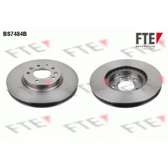 Jeu de 2 disques de frein avant FTE BS7484B