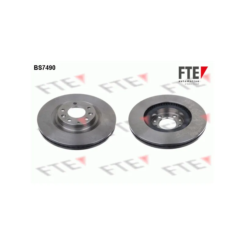 Jeu de 2 disques de frein avant FTE BS7490