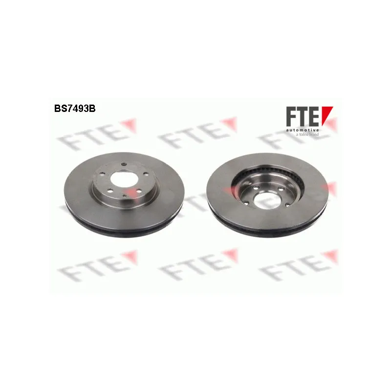 Jeu de 2 disques de frein avant FTE BS7493B
