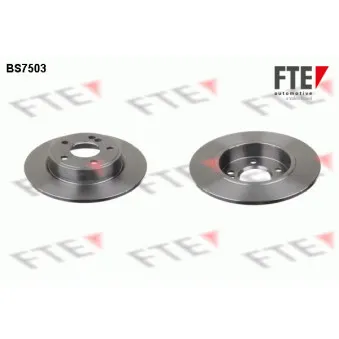 Jeu de 2 disques de frein arrière FTE BS7503