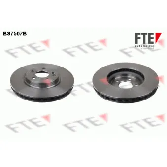 Jeu de 2 disques de frein avant FTE BS7507B