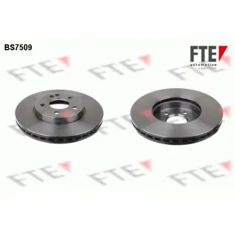 Jeu de 2 disques de frein avant FTE BS7509