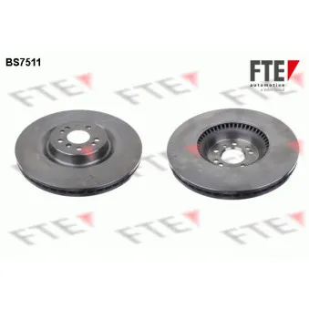 Jeu de 2 disques de frein avant FTE BS7511