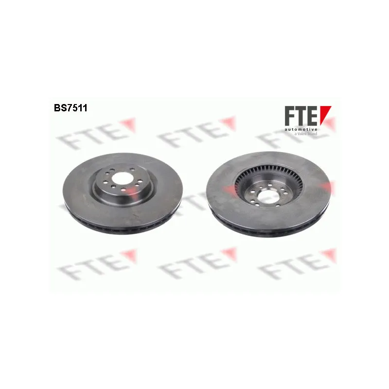 Jeu de 2 disques de frein avant FTE BS7511