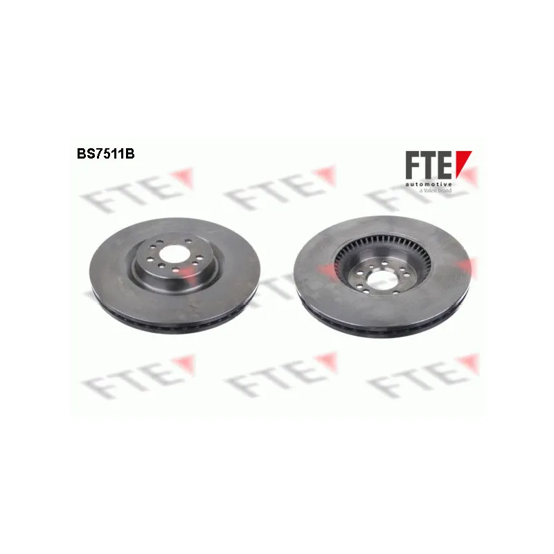 Jeu de 2 disques de frein avant FTE BS7511B