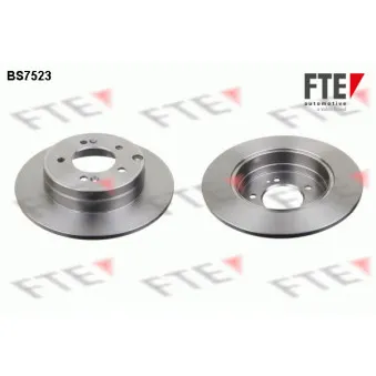 Jeu de 2 disques de frein arrière FTE BS7523