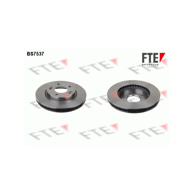 Jeu de 2 disques de frein avant FTE BS7537