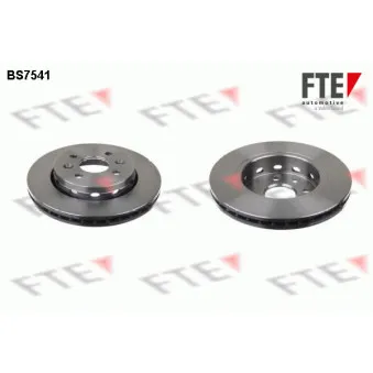 Jeu de 2 disques de frein avant FTE BS7541