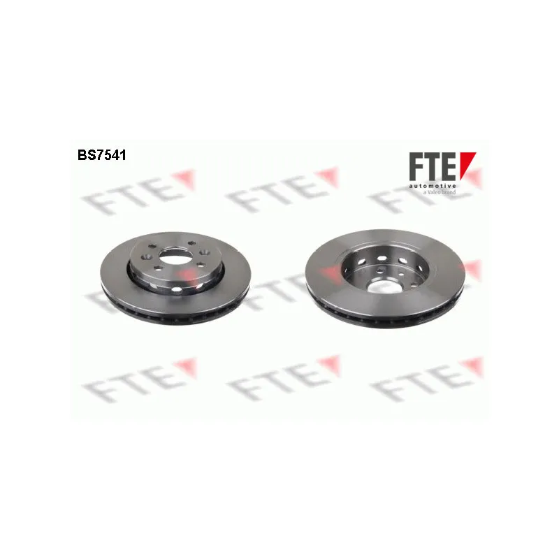 Jeu de 2 disques de frein avant FTE BS7541