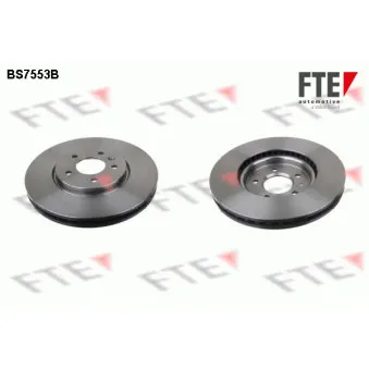 Jeu de 2 disques de frein avant FTE BS7553B