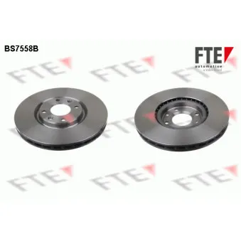 Jeu de 2 disques de frein avant FTE BS7558B