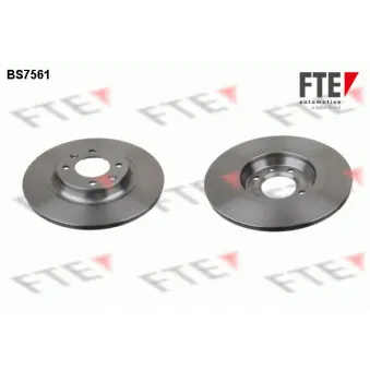 Jeu de 2 disques de frein arrière FTE BS7561