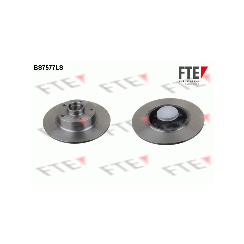 Jeu de 2 disques de frein arrière FTE BS7577LS