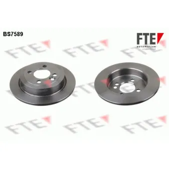 Jeu de 2 disques de frein arrière FTE BS7589