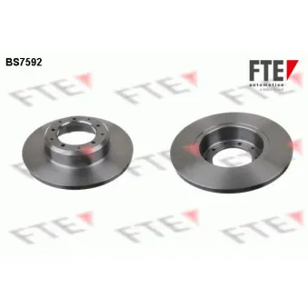 Jeu de 2 disques de frein arrière FTE BS7592