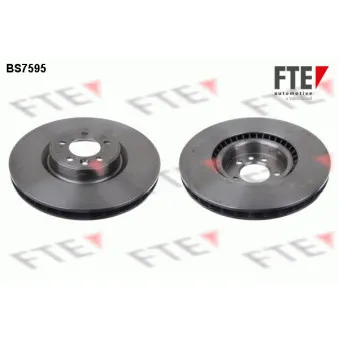 Jeu de 2 disques de frein avant FTE BS7595