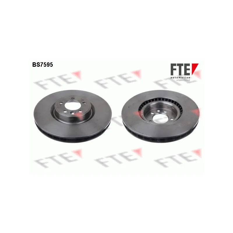Jeu de 2 disques de frein avant FTE BS7595