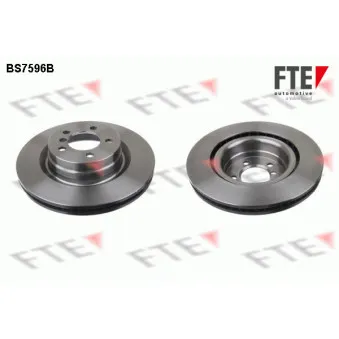 Jeu de 2 disques de frein avant FTE BS7596B