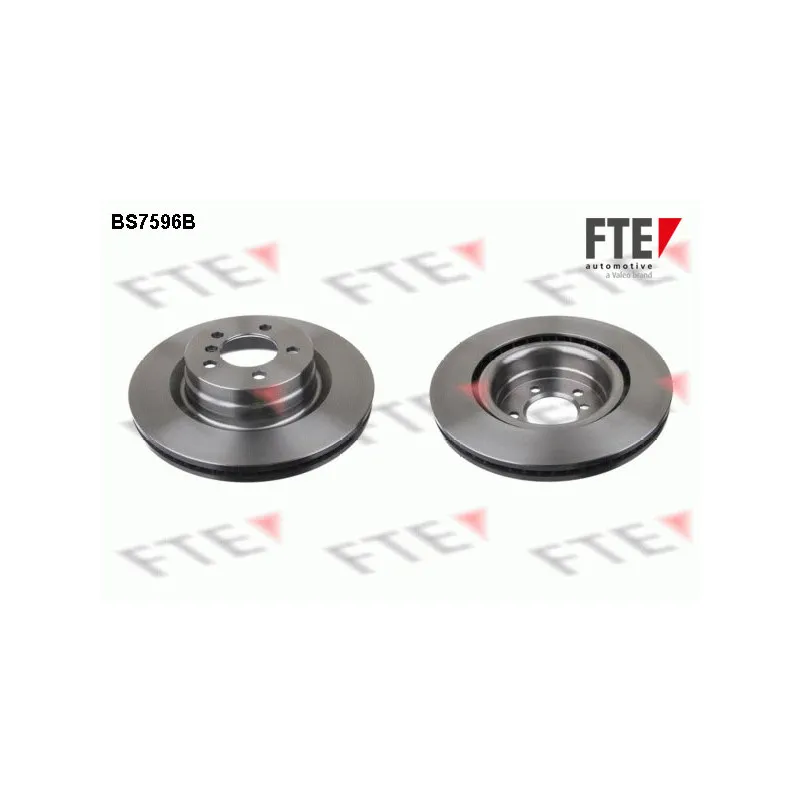Jeu de 2 disques de frein avant FTE BS7596B