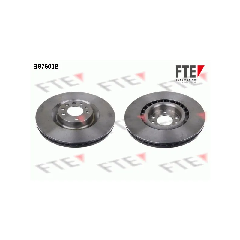 Jeu de 2 disques de frein avant FTE BS7600B