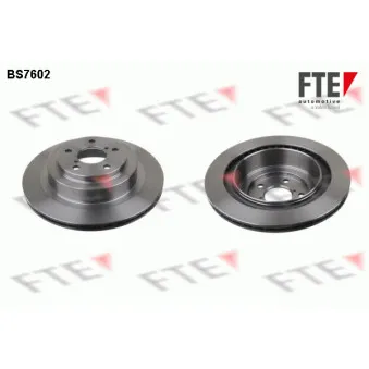 Jeu de 2 disques de frein arrière FTE BS7602